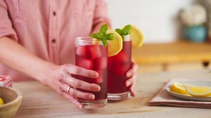 894K views · 827 reactions | End of summer celebrations. Backyard barbecues. Sun up to sun down. Any time is the right time for a Hibiscus Iced Tea Sparkler.  | Luzianne Iced Tea | Facebook