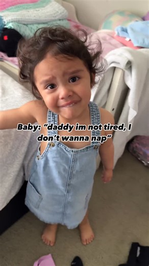 The Izzy Family on Instagram: "Fighting her sleep 🤣 not with daddy 💤 #wearetheizzys #girldad #naptime"