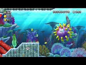 Tropical Refresher All Star Coins Locations – New Super Mario Bros U Deluxe