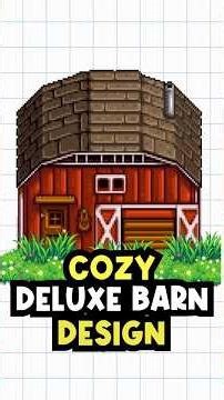 Cozy Design Deluxe Barn Stardew Valley #gamingindonesia #stardewvalley #asmr