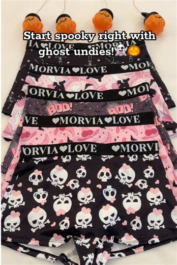 Halloween Fashion: Spooky Ghost Undies