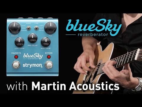 Strymon blueSky Reverberator with Martin Acoustics