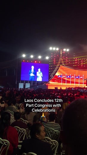 Laos Celebrates Conclusion of 12th Party Congress