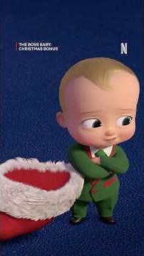 Santa is SO back 🎅 The Boss Baby: Christmas Bonus, now playing on Netflix!