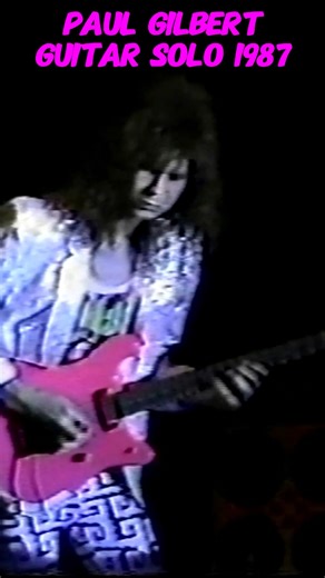 PAUL GILBERT Solo 1987 / Racer X #paulgilbert #racerx #guitarsolo #guitar #80s | Shred Music TV