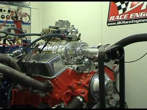 Blown 350 Chevy Screaming - 144 Weiand Supercharger