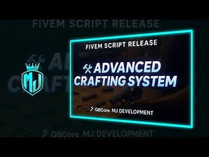 [FREE] 🛠️ Advanced Crafting System | Custom Recipes, Jobs & Business Integration | MJ DEVELOPMENT