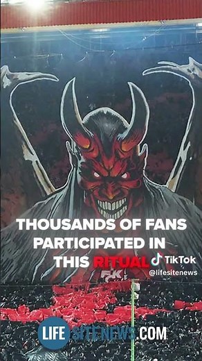 Germany Invokes Satan And Gives Their Souls To Satan At A Football Game