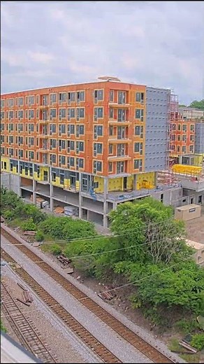 Westerly House Nashville Construction #timelapse | #Truelook Jobsite Cameras #constructiontech