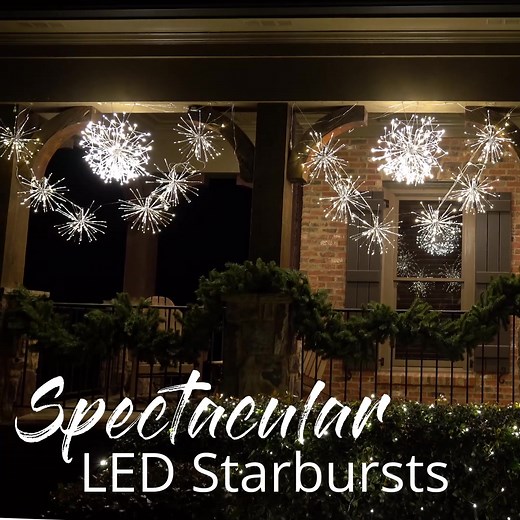🌟 Make Your Christmas Shine Bright with Wintergreen Lighting Starburst Lighted Branches! 🌟 | Christmas-Lights-Etc