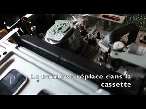 Retirer une cassette bloquée dans le magnétoscope