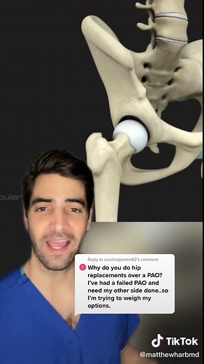 Reply to @carolinejarema62 total hip or PAO? #meded #premed #medschool #ortho