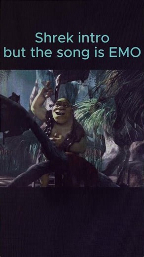 What if the Shrek intro was emo? #shrek #emo