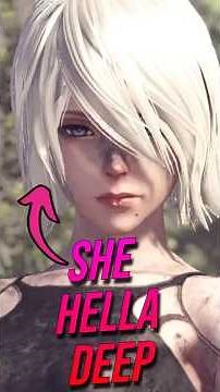 Nier Automata's SECRET DEPTH PT 2 🤯 #gaming #nier #nierautomata #2b #yokotaro