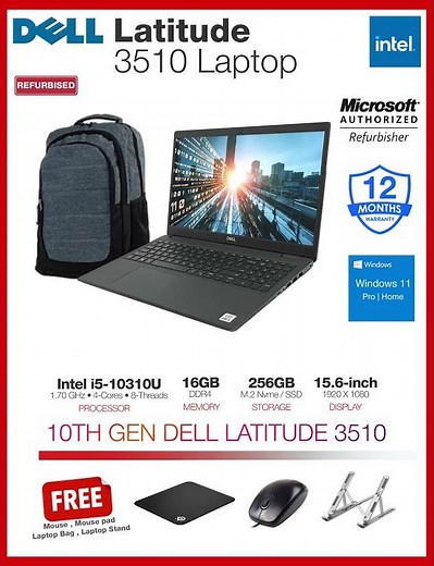 Dell Latitude 3510 | Budget-Friendly Business & Work-From-Home Laptop