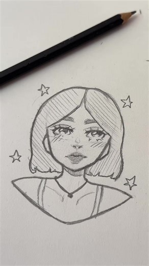 𝑆𝑘𝑒𝑡𝑐ℎ𝑦𝐶𝑜𝑟𝑒 🎨 (@sketchycore) - Easy and Fun Ways to Draw a Girl's Face - Step-by-Step Tutorial