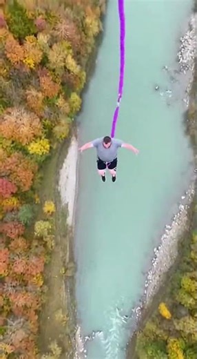 Bungee Cord SNAPPED?! 😱 Comical Fall into the Wild Ride #bungee #fail #funny