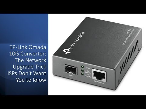 TP-Link Omada 10G Converter: The Network Upgrade Trick ISPs Don't Want You to Know