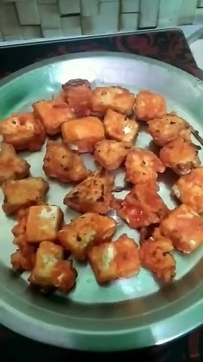 Paneer chili recipe
