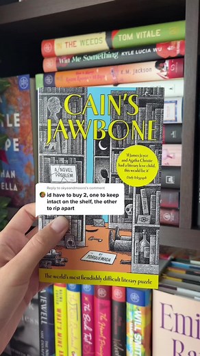 Explore Your Local Bookstore for 'Cain's Jawbone' Murder Mystery
