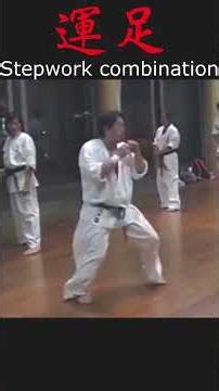 運足Stepwork combination#Kyokushin#KENSEIKAN#KARATE#blackbelt#martialarts#KURO-OBI#KATA