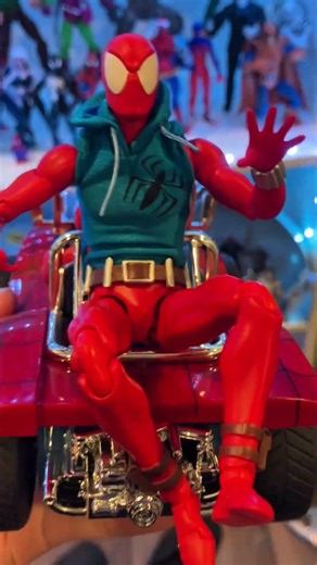 Spider man mafex action figure poses! #spiderman #mafex #actionfigure #viral #mavel