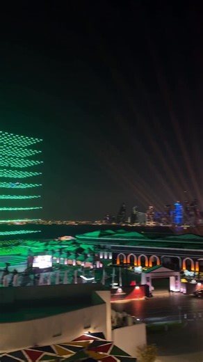 Such a satisfying LED drone landing after a drone show 🤩 | Lumasky Drone Show