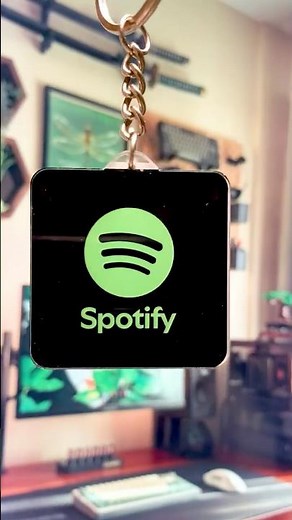 Spotify Keychain by LINQS | NFC + QR | Play Your Favorite Song in One Tap