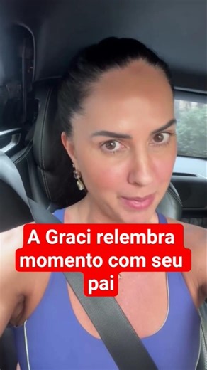 A Graci relembra momento com seu pai #shorts #gracielelacerdaoficial #zezedicamargo