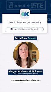 Connect is a place where you can connect and engage with fellow educators and education leaders 24/7! ISTE's Community Engagement Manager Margret Atkinson McGuinness walks you through how to get started in Connect. It's easy — just log in to join the conversation! https://bit.ly/49yUKuX | ISTE