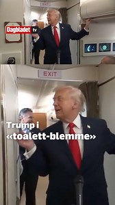 Oi sann! 🚽 #trump #blooper | Dagbladet