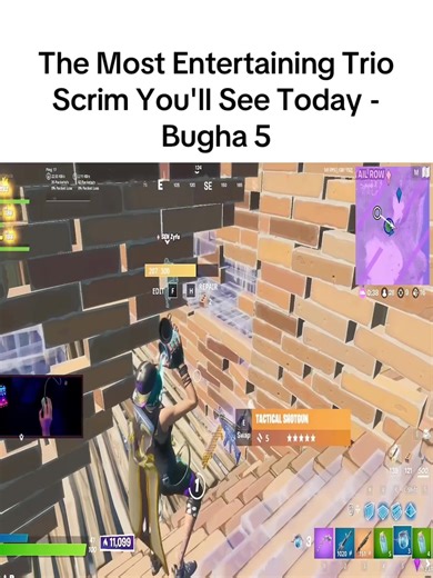The Most Entertaining Trio Scrim You'll See Today - Bugha 5 | scrim