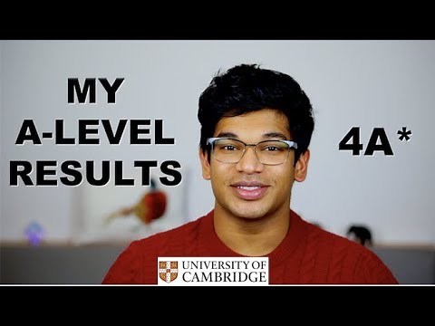A LEVEL RESULTS - My Grades and Experience