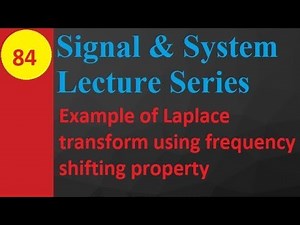 Frequency Shifting Property in Laplace Transform: Step-by-Step Example