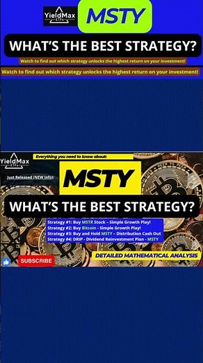 MSTY ETF: The High-Yield MSTR Alternative You NEED to See!