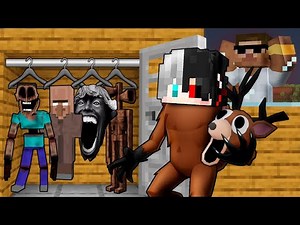 Can Shapeshift Into SCARY MONSTERS To PRANK Youtubers in Minecraft