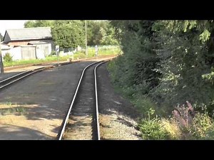 Harzer Schmalspurbahn. Fahrt von Wernigerode nach Quedlinburg