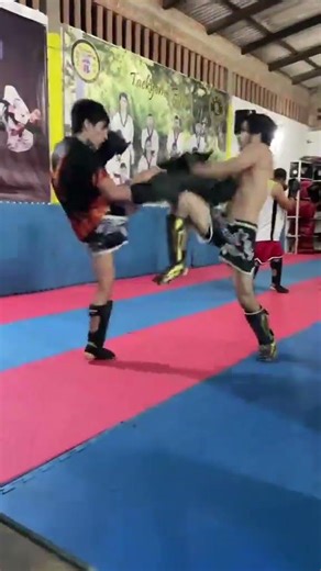 Sparring ligero.