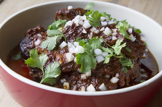 Slow Cooker Lamb Barbacoa - Rick Bayless