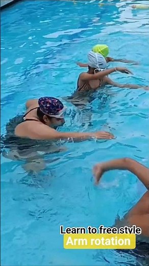 Freestyle Stroke Arm Technique For Beginner.