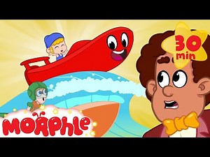 My Red Speed Boat - My Magic Pet Morphle | Cartoons For Kids | Morphle TV | Kids Videos