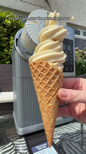 Omg if you get one please make this ice cream it’s lush !!! *price is subject to change #summersale #ninjakitchen #ninjaswirl #tiktokmademebuyit #icecreammaker