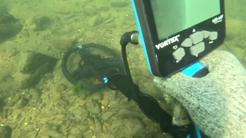 SCUBA metal detecting the river - coins, relics, and surprises