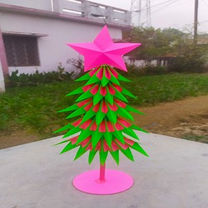 Christmas Tree | X-Mas decoration craft idea #christmas #christmas2020 #christmasgifts #christmascrafts #papercraft #xmas #xmas2020 | Craft Engineer