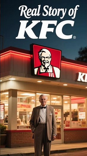 🍗 The Real Story of KFC Founder | How Colonel Sanders Never Gave Up #motivation