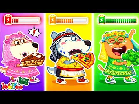 وولفو يشارك في تحدّي طعام الطاقة ⚡🍔⭐ ‪@wolfooinarabic‬