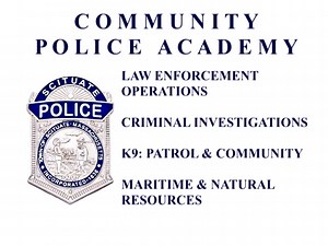 Scituate Police's 2025 Community Police Academy