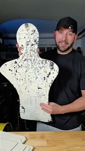 Self-healing infinity target! Its a beast! 🤯 #shootingrange #shootingtarget #rangetar