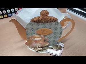 Anna Griffin Tea Pot Box Die set, let's make it!