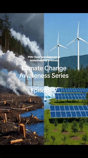 🌍🔥 FINAL EPISODE (7/7): Climate Change Impacts & Our Response From rising seas to extreme heat… climate change is already here. But so are the solutions. 💚 This series ends with a message of hope, action, and responsibility. Every choice matters. Every voice counts. Watch. Share. Act. 🌱 #ClimateChange #ClimateAction #SaveOurPlanet #GlobalWarming #ClimateCrisis